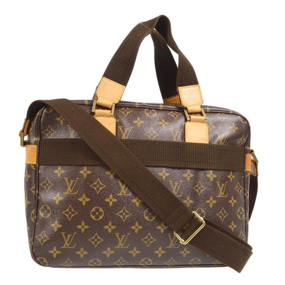 Authentic Louis Vuitton Sac Bosphore 2way Business Handbag Monogram - Picture 2 of 8